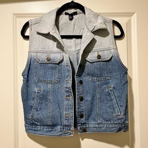 F21 Jean Vest